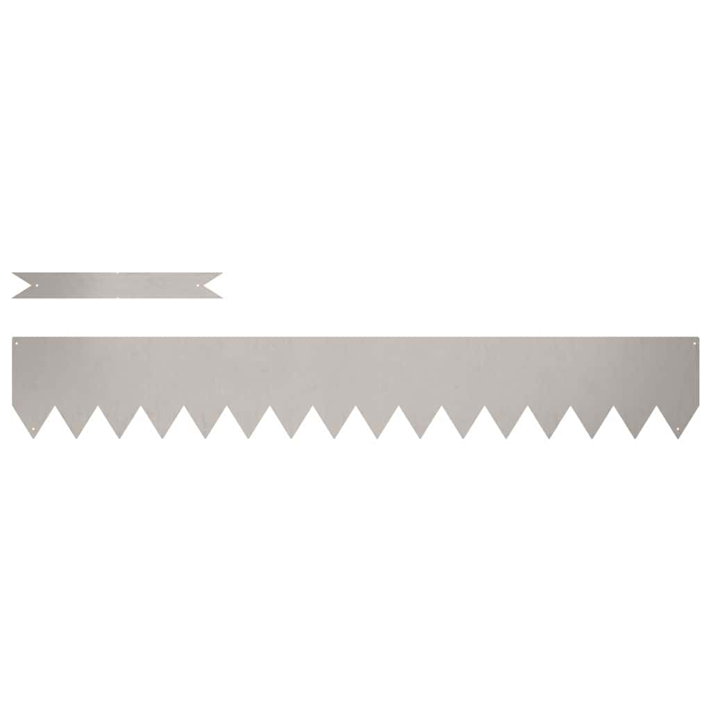 Margine pentru gazon 50 pcs Maro 100 x 0.05 x 20 cm GartenMobel Dekor