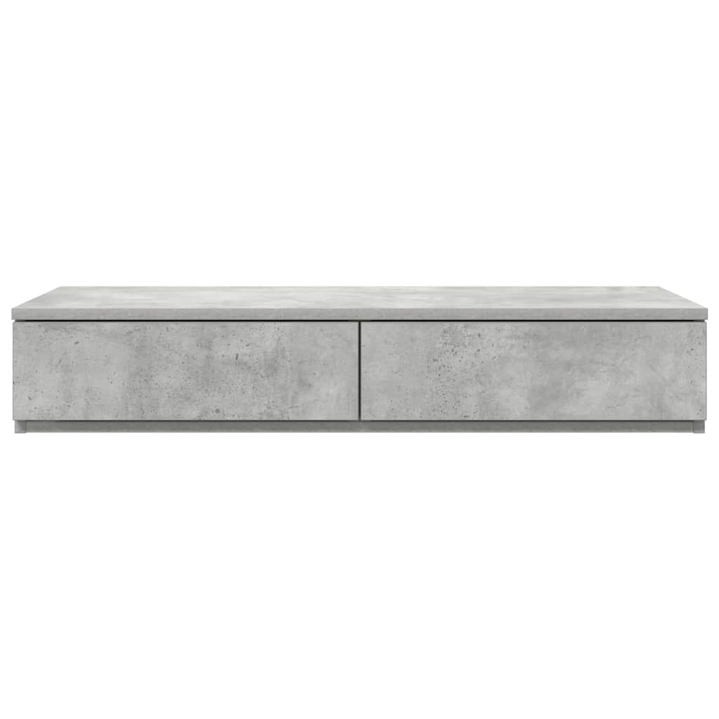 Sertare pentru pat cu sertar Gri din beton 100 x 36,5 x 16,5 cm GartenMobel Dekor