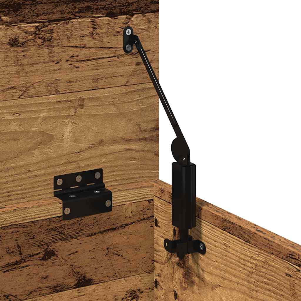 Cutie de depozitare Lemn Vechi 60 x 35 x 35 cm Lemn compozit GartenMobel Dekor