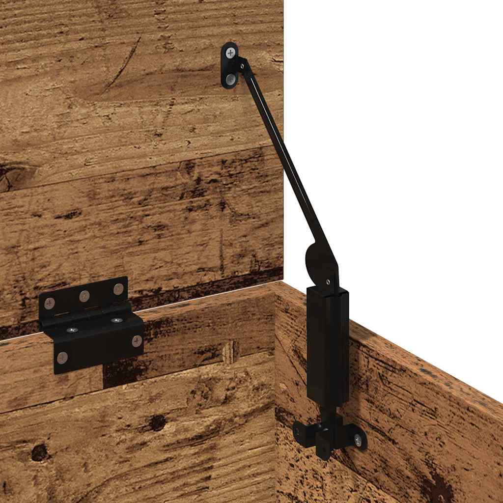 Cutie de depozitare Lemn Vechi 90 x 35 x 35 cm Lemn compozit GartenMobel Dekor