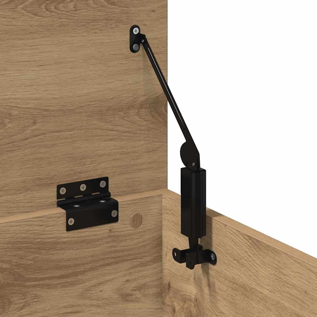 Cutie de depozitare Stejar Artizanal 90 x 35 x 35 cm GartenMobel Dekor