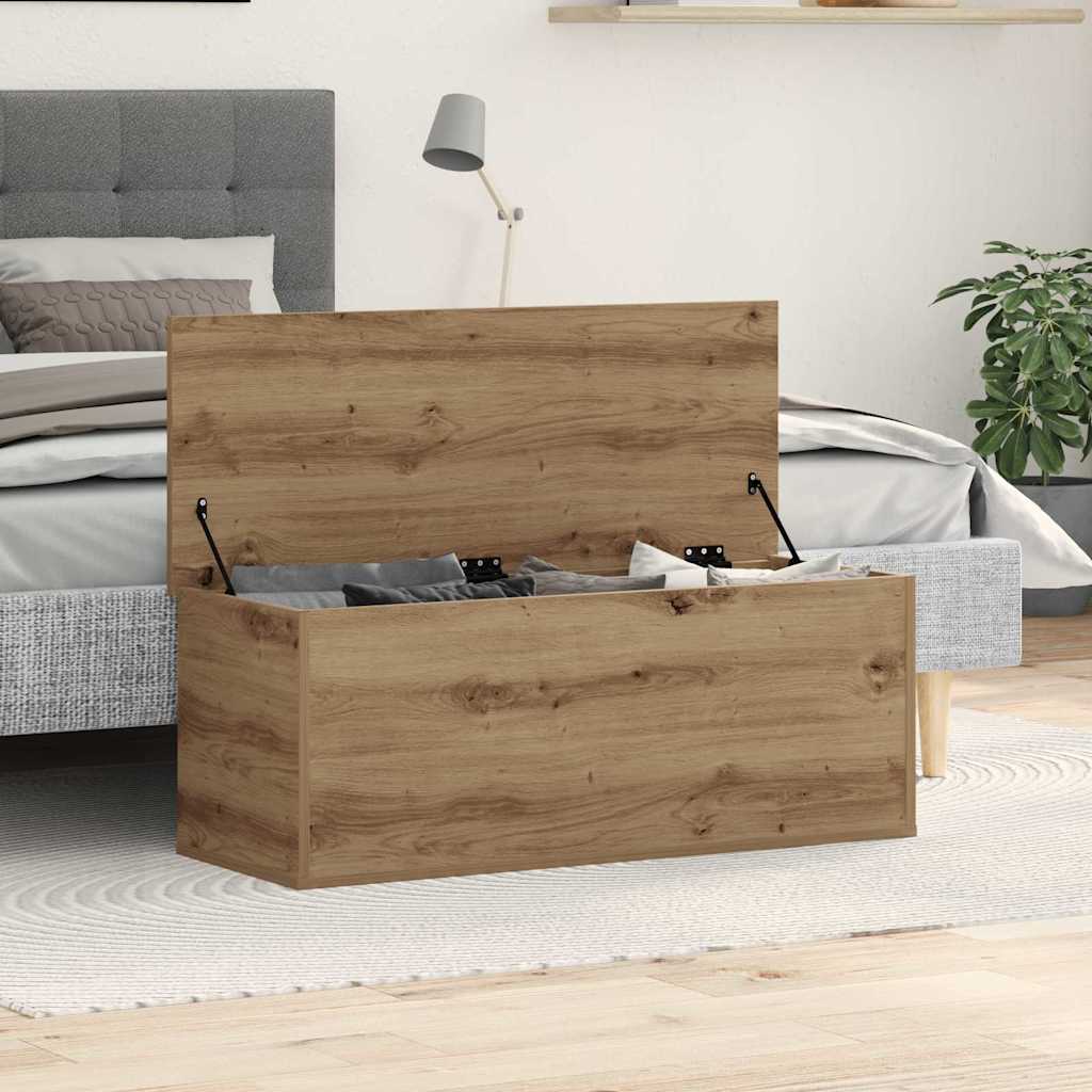 Cutie de depozitare Stejar Artizanal 90 x 35 x 35 cm GartenMobel Dekor