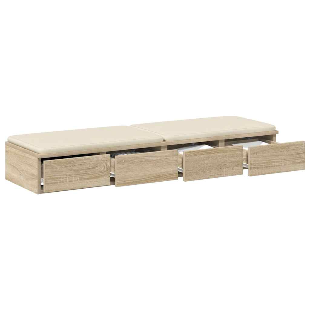Sertare pentru pat cu sertar Stejar Sonoma 120 x 36,5 x 16,5 cm GartenMobel Dekor