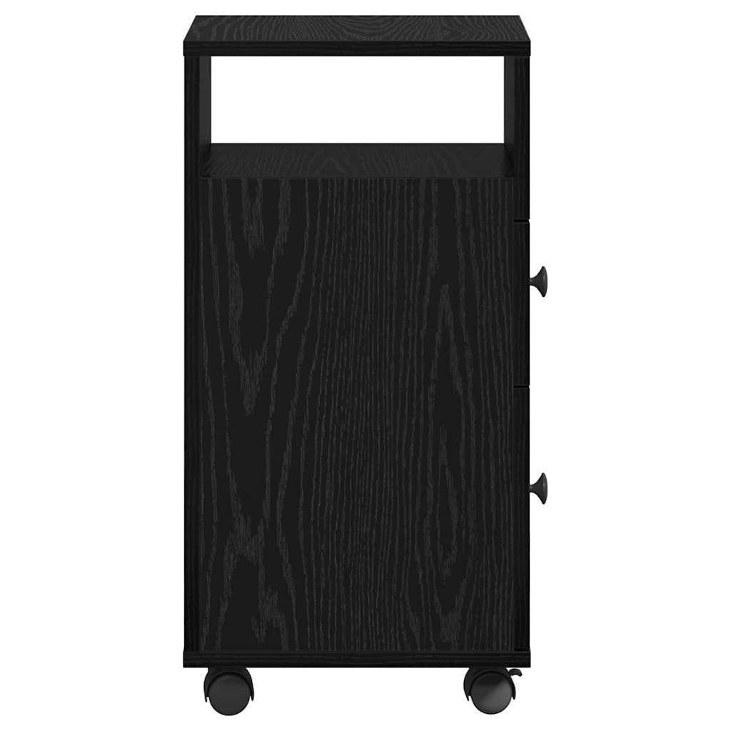 Set de mobilier pentru baie Stejar Negru 33 x 23 x 65 cm GartenMobel Dekor