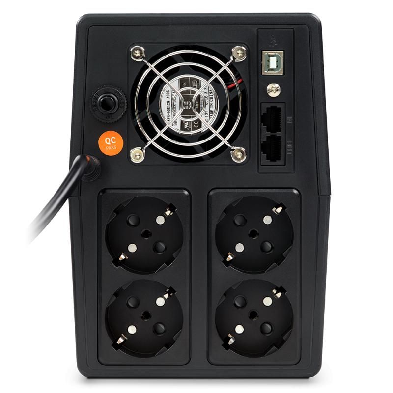 UPS 1.2KW Horus P 2000 Display LCD NJOY PWUP-LI200H1-AZ01B SafetyGuard Surveillance