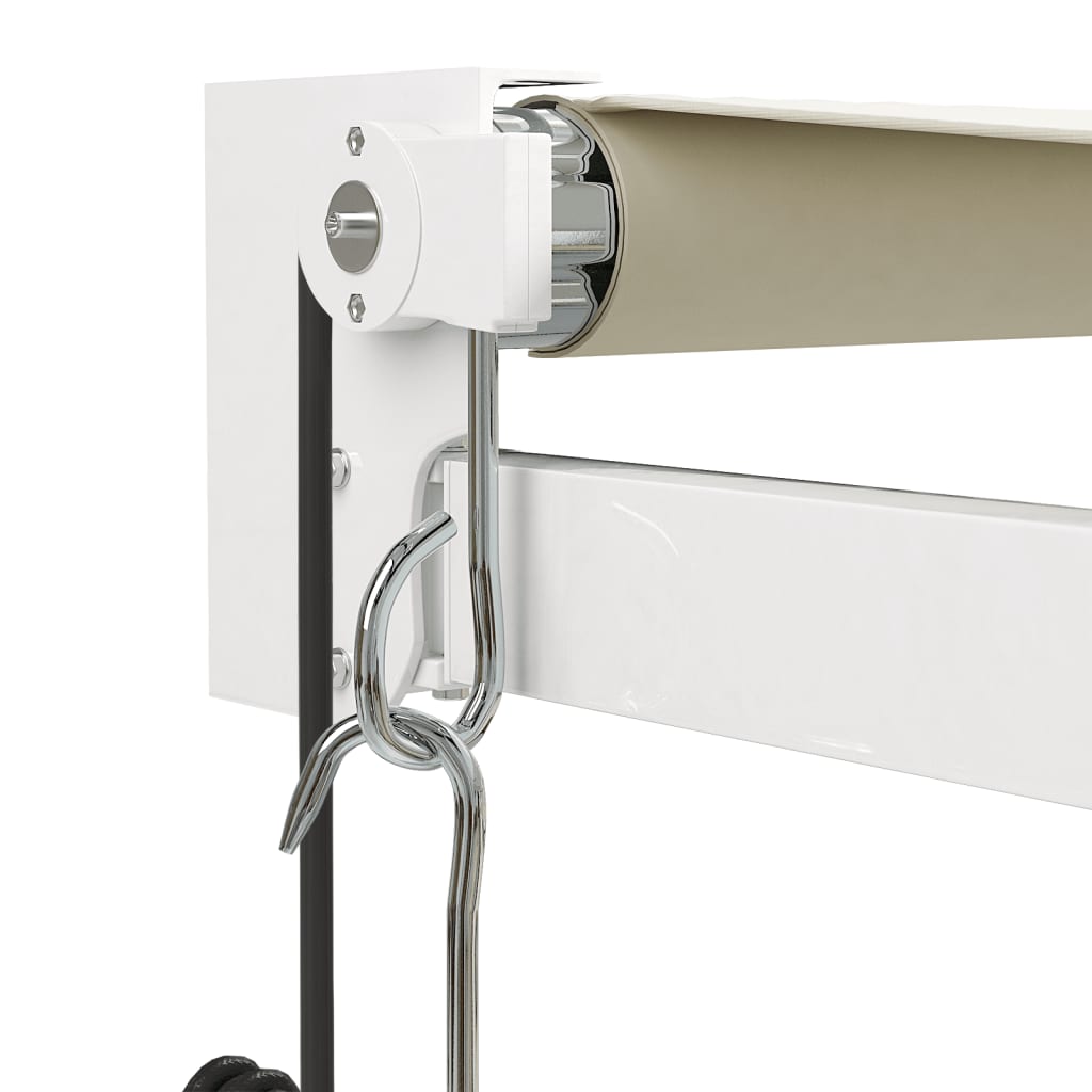 Copertină retractabilă automată, crem, 5x3 m GartenMobel Dekor