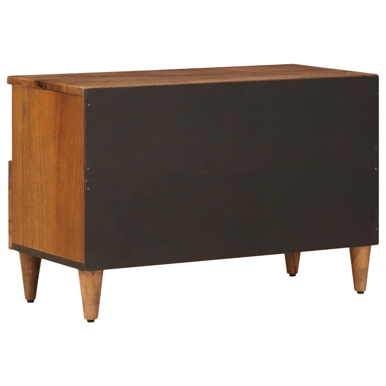 Masă de cafea Maro 80 x 54 x 40 cm Lemn de mango solid GartenMobel Dekor