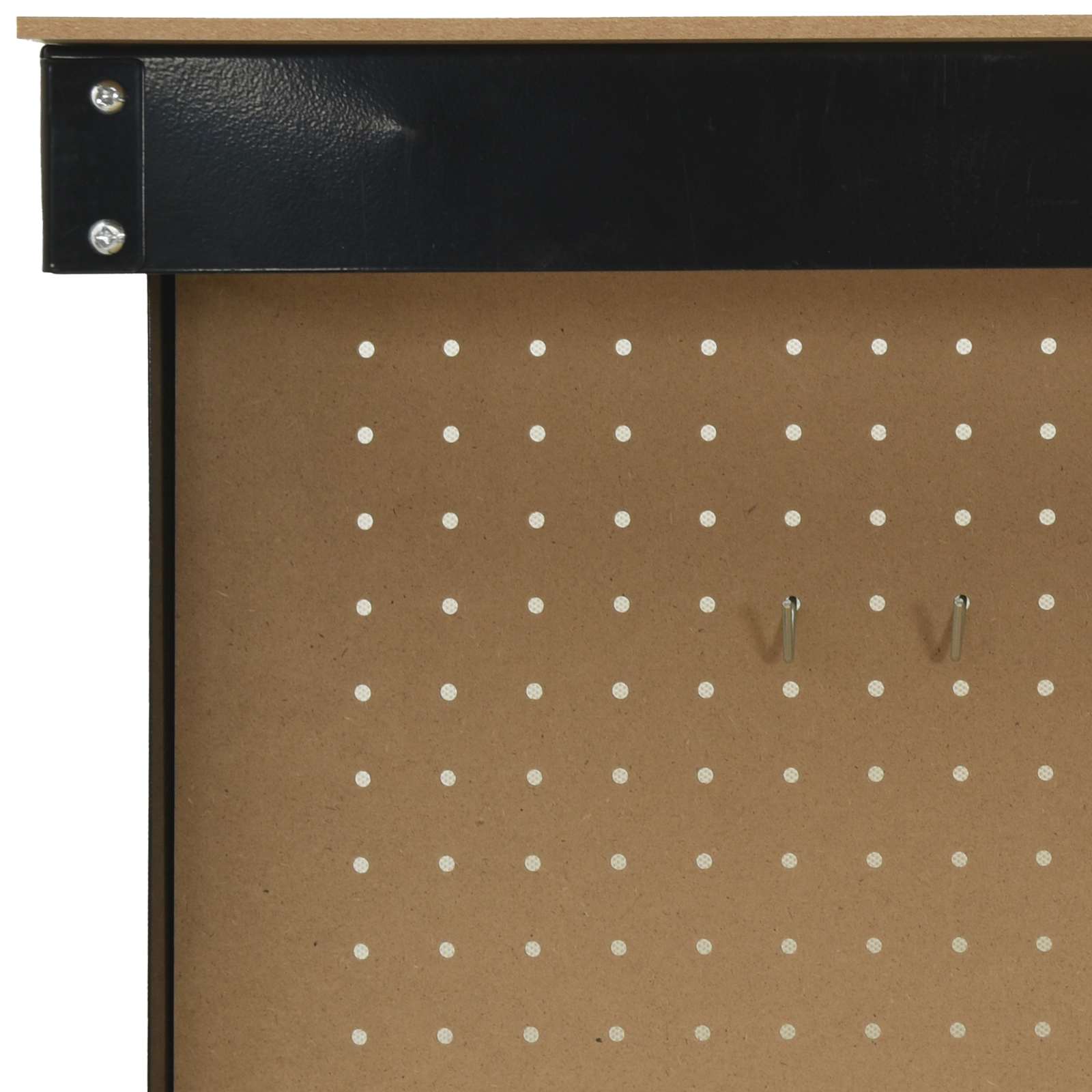 Bănci de lucru cu sertar Negru 81 x 41 x 145 cm Lemn compozit GartenMobel Dekor