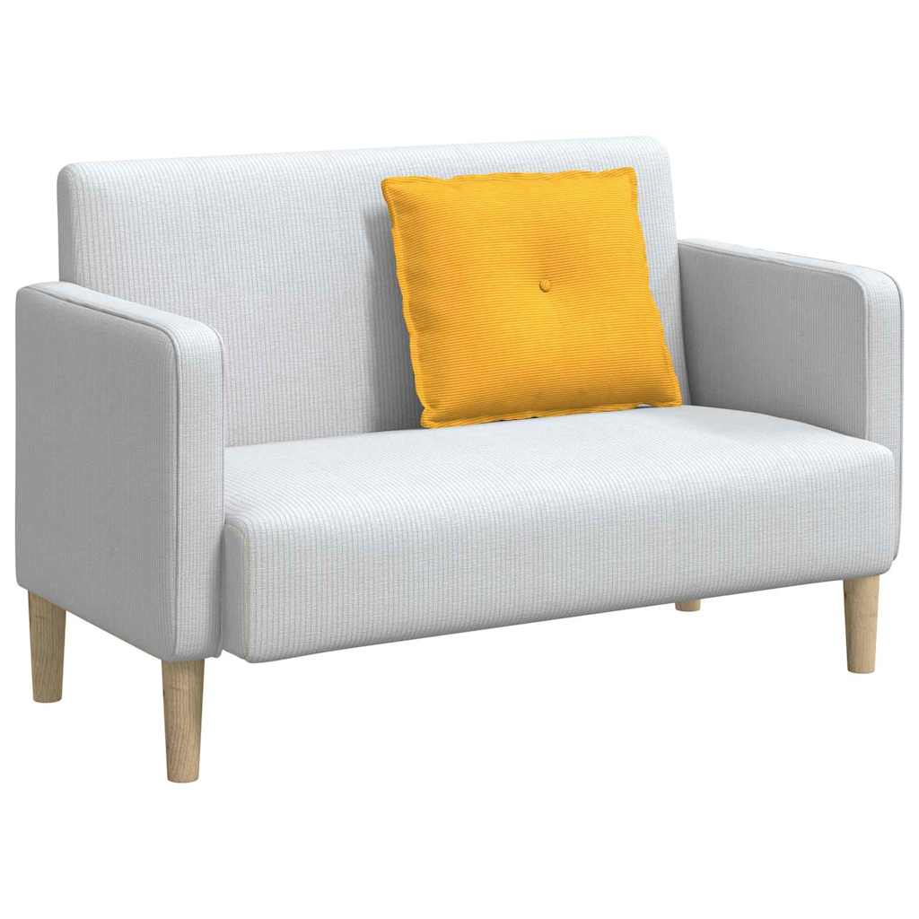 Perna pentru spate Galben Deschis 60 x 50 cm GartenMobel Dekor