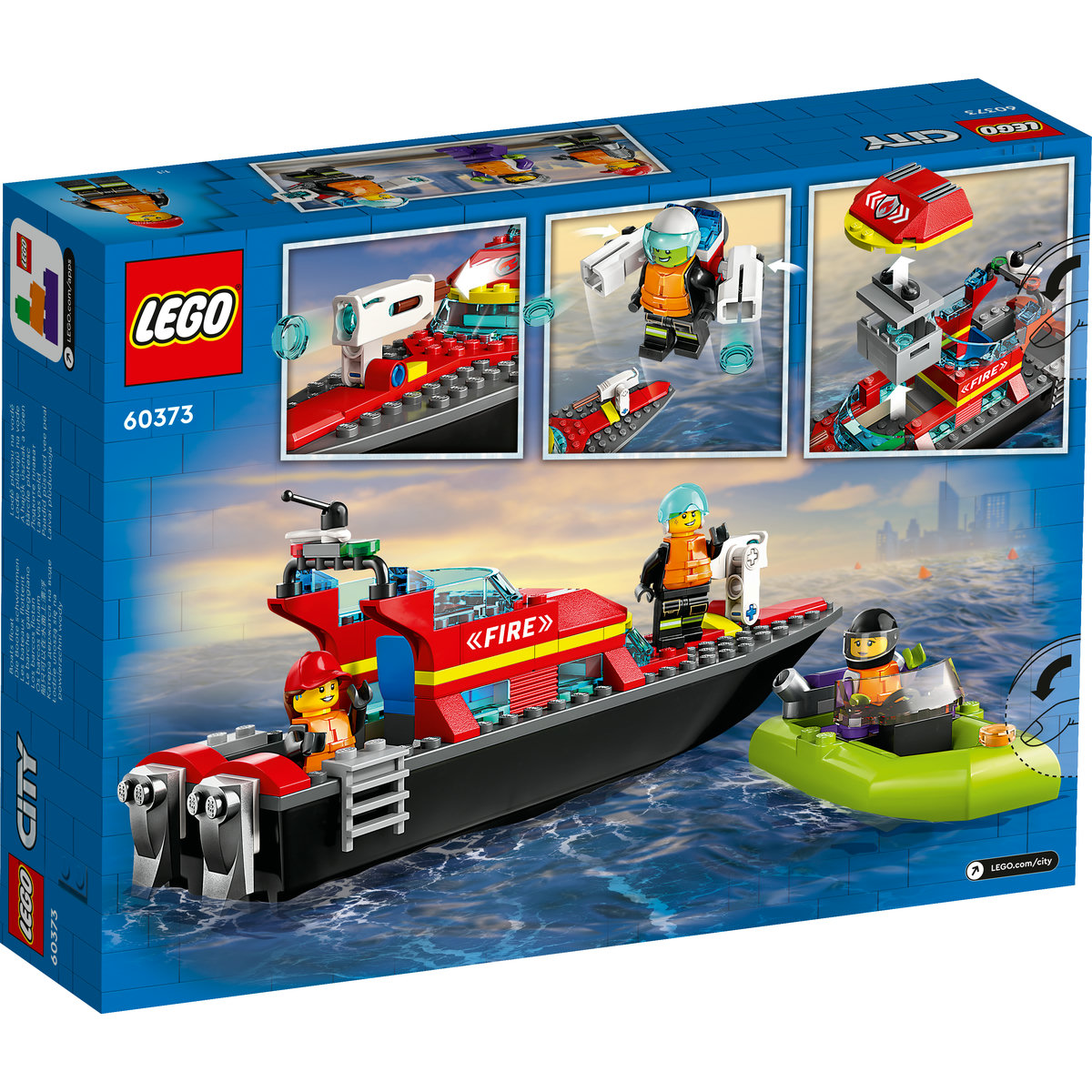 LEGO Barca de salvare a pompierilor Quality Brand
