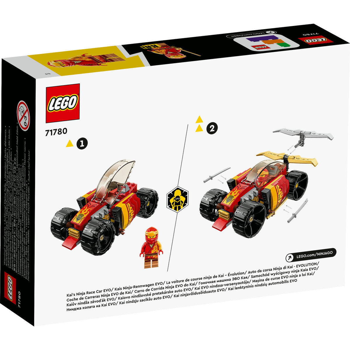 LEGO Masina de curse EVO ninja a lui Kai Quality Brand