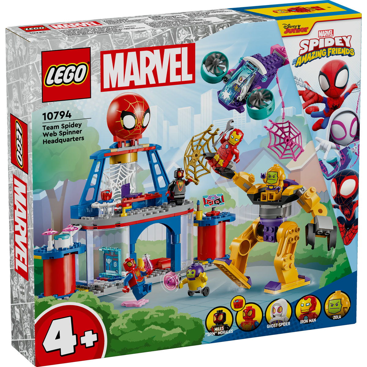 LEGO Echipa lui Spidey in Cartierul General Quality Brand
