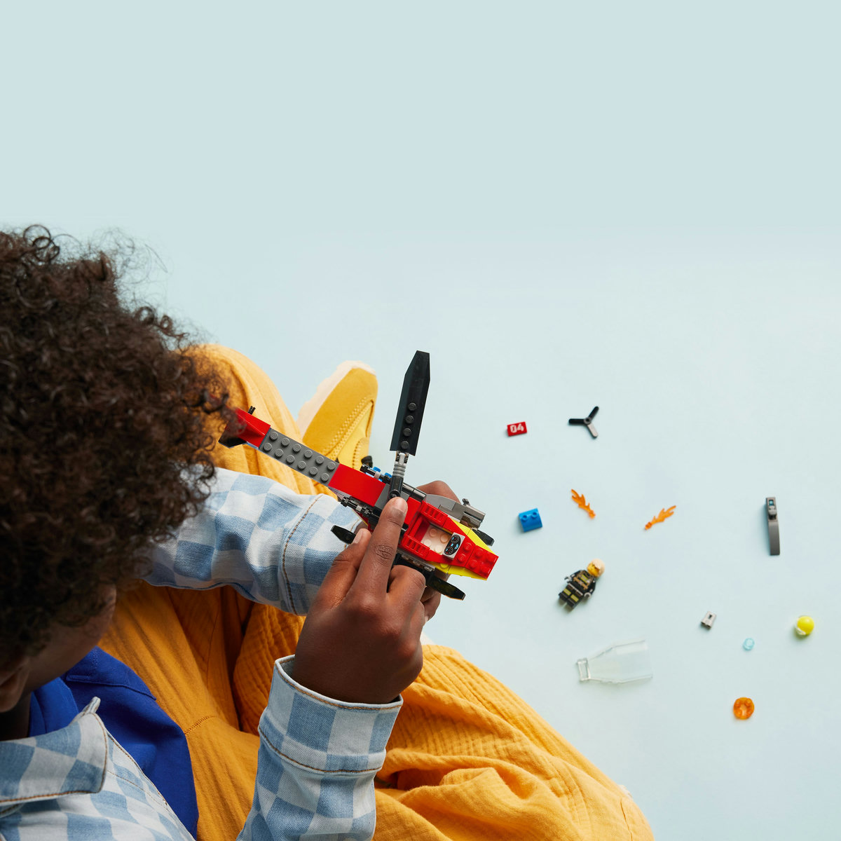 LEGO Elicopter de pompieri Quality Brand