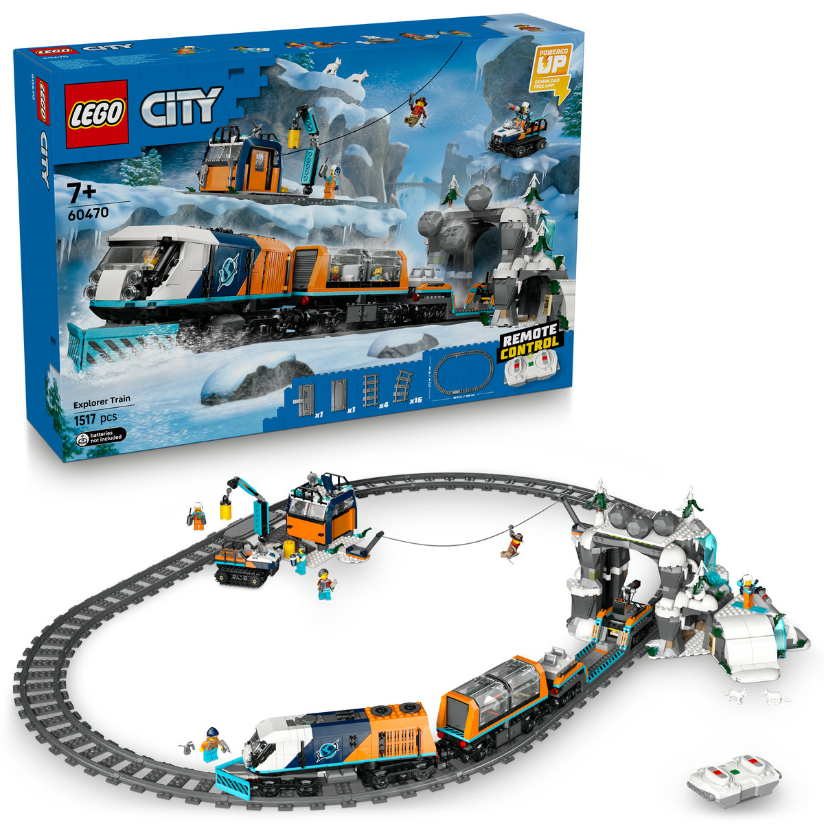 LEGO Trenul expres al exploratorilor spre Polul Arctic Quality Brand
