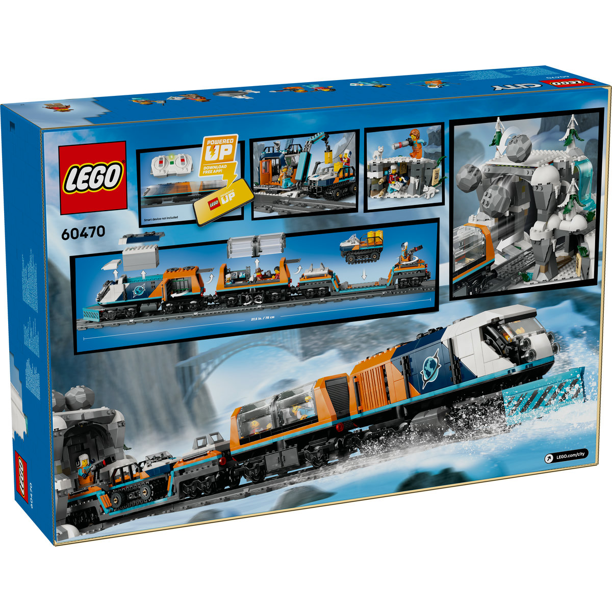 LEGO Trenul expres al exploratorilor spre Polul Arctic Quality Brand