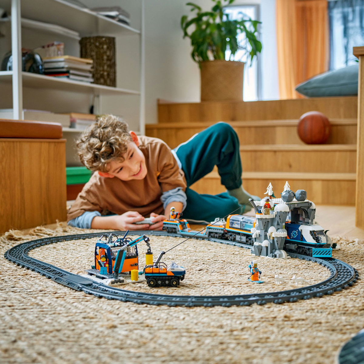 LEGO Trenul expres al exploratorilor spre Polul Arctic Quality Brand