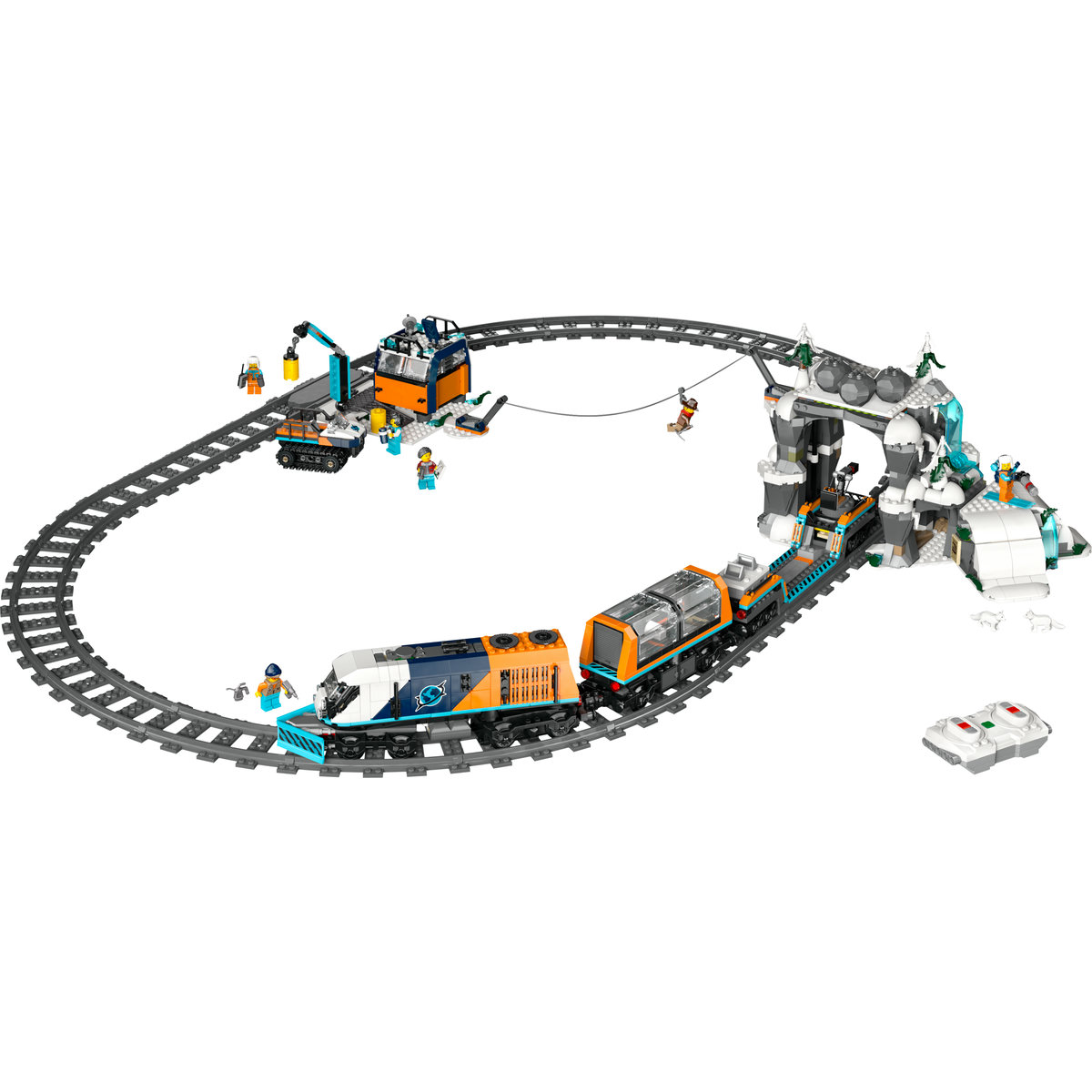 LEGO Trenul expres al exploratorilor spre Polul Arctic Quality Brand
