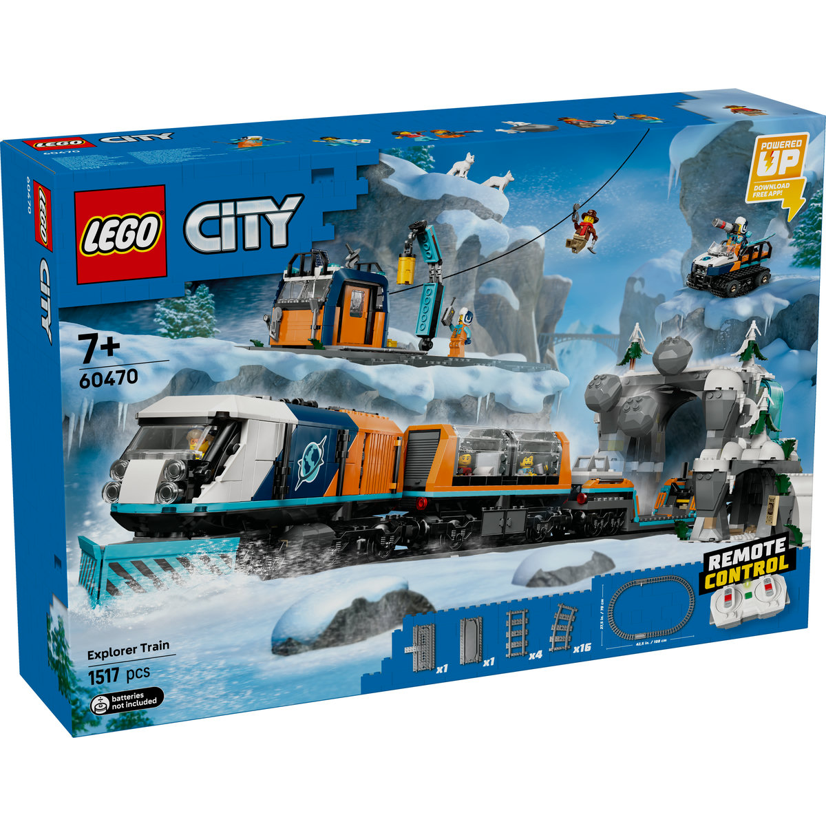 LEGO Trenul expres al exploratorilor spre Polul Arctic Quality Brand