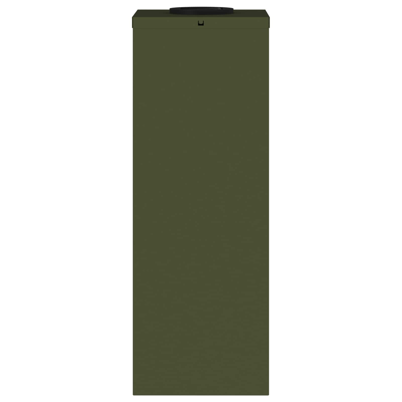 Lampa de parcurs LED solar 2 pcs Verde măsliniu GartenMobel Dekor