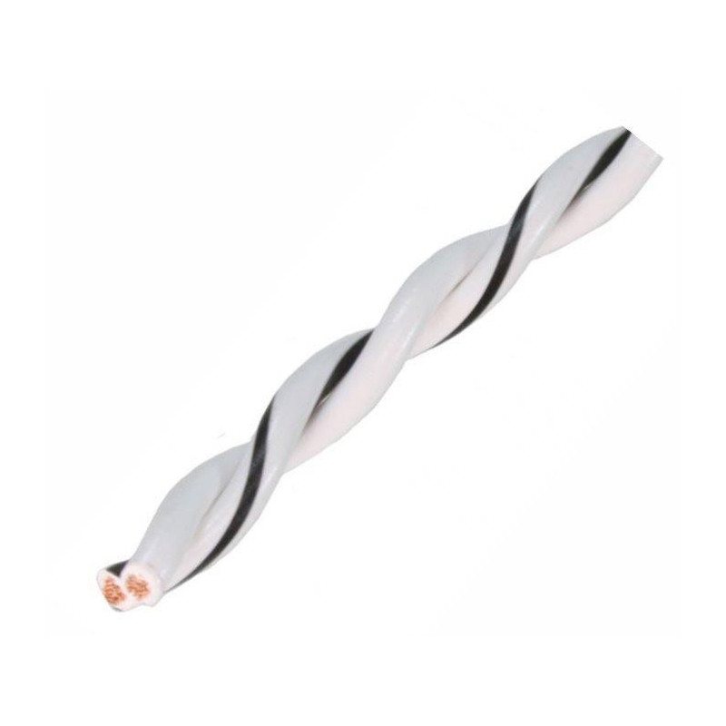 ROLA Cablu de difuzor răsucit 2x 0,75 mm² Audio System Z-TSC 0.75WH CarStore Technology