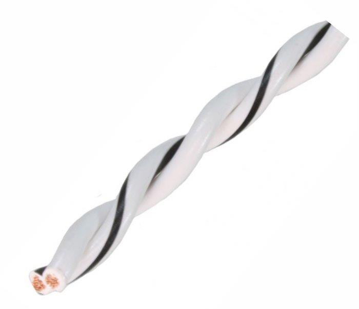 ROLA Cablu de difuzor răsucit 2x 0,75 mm² Audio System Z-TSC 0.75WH CarStore Technology