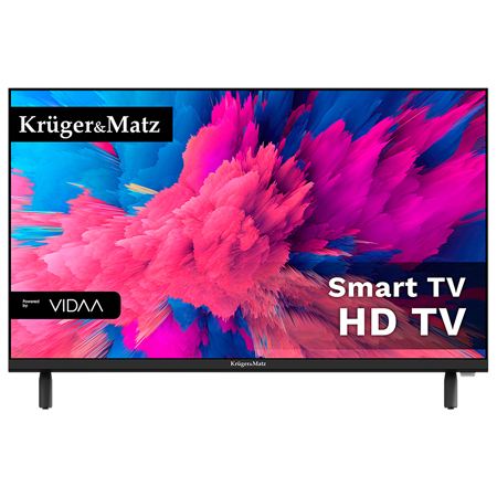 TV LED HD SMART VIDAA 24INCH 61CM 220V KRUGER&MATZ EuroGoods Quality