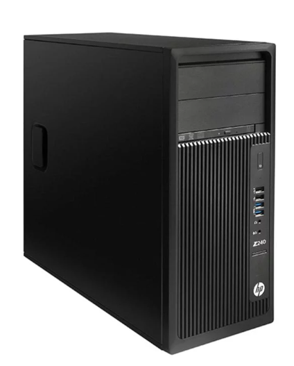 Workstation Refurbished HP Z240 Tower, Intel Core i7-6700 3.40 - 4.00GHz, 16GB DDR4, 256GB SSD, DVD-RW, Intel HD Graphics 530 + Windows 10 Home NewTechnology Media