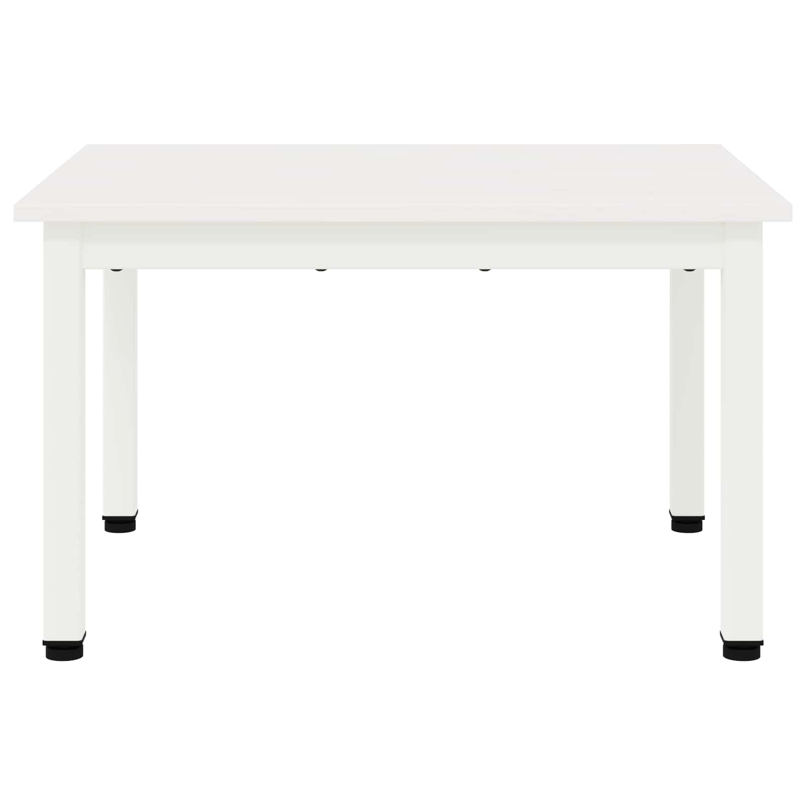 Masă de cafea Alb 60 x 50 x 36 cm Lemn de pin masiv GartenMobel Dekor