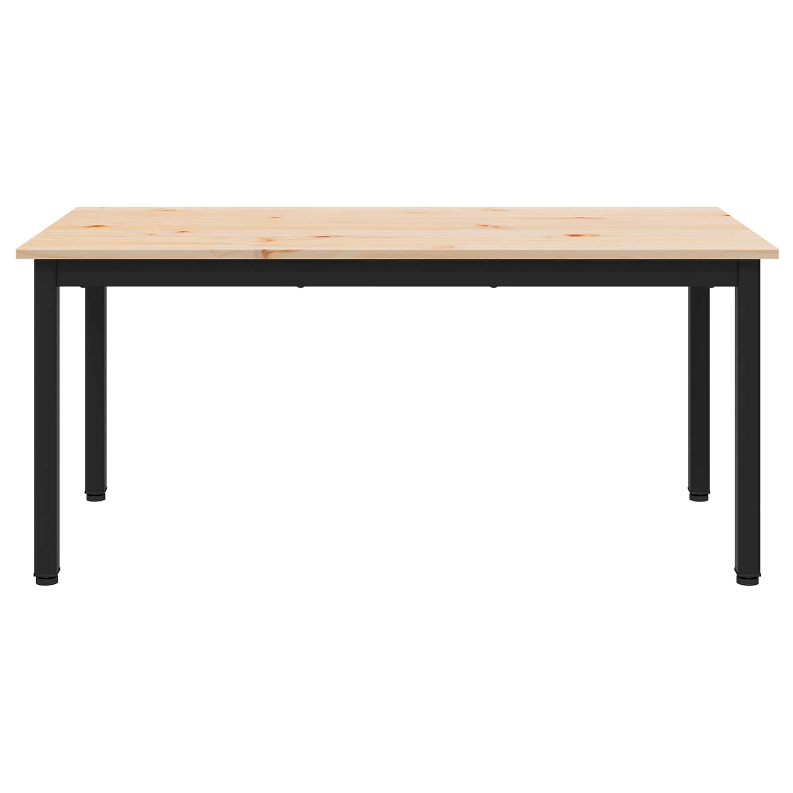 Masă de cafea natural 100 x 50 x 45 cm Lemn de pin masiv GartenMobel Dekor