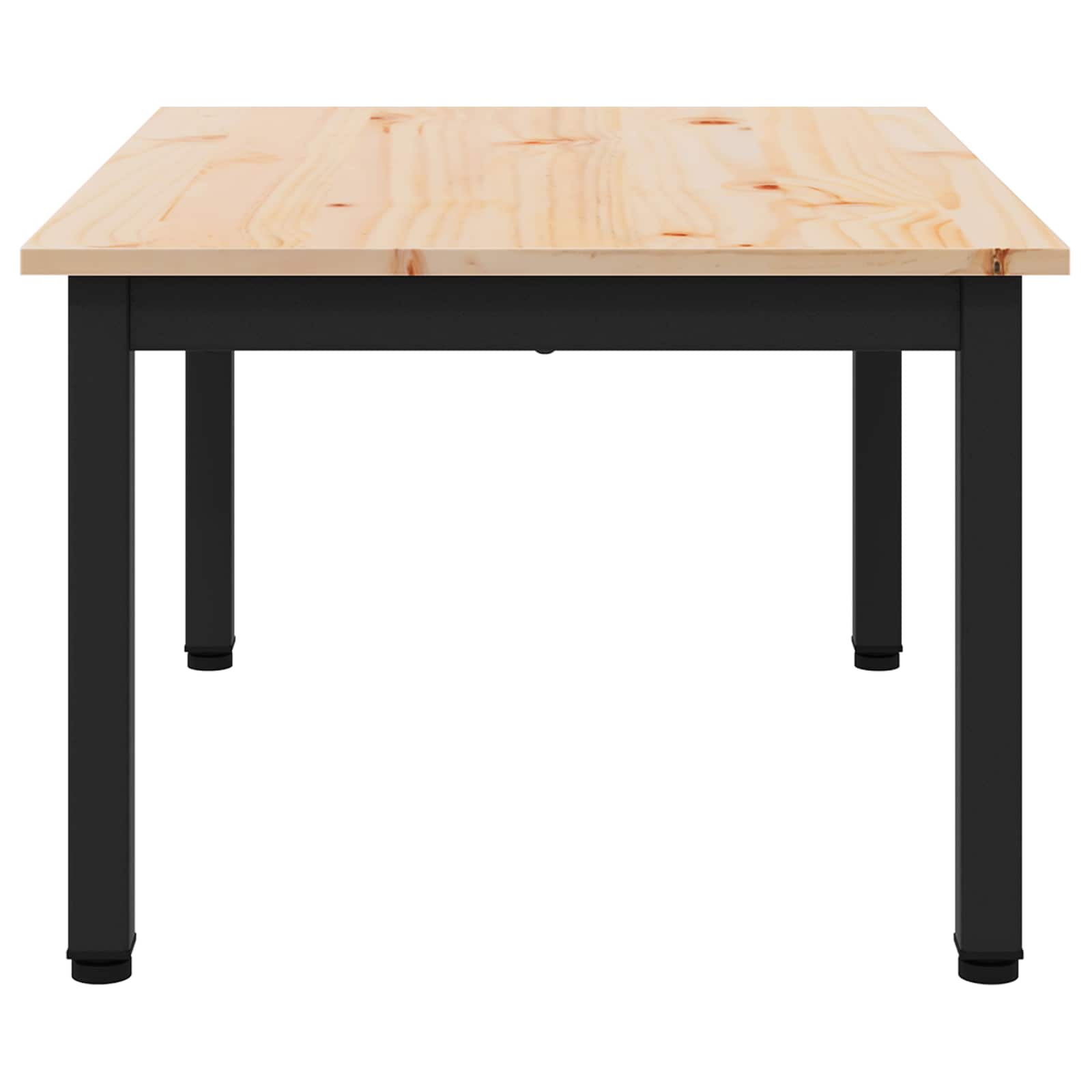 Masă de cafea natural 60 x 50 x 36 cm Lemn de pin masiv GartenMobel Dekor