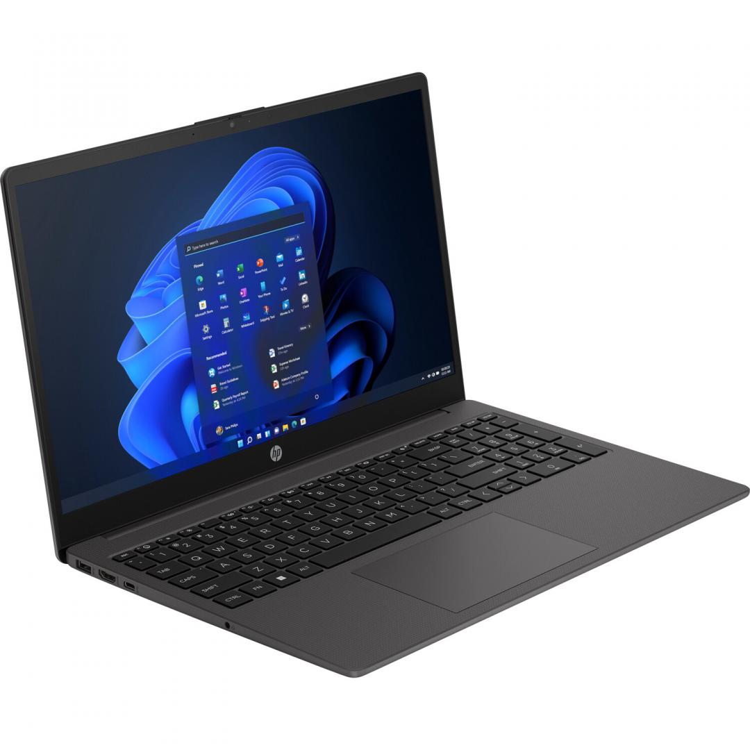 Laptop HP 250 G10 cu procesor Intel Core i3-1315U 6-Core (1.2GHz, up to 4.5GHz, 10MB), 15.6 inch FHD, 16GB DDR4, SSD 512GB PCIe NVMe, Intel UHD Graphics, Windows 11 Pro 64bit, Dark Ash Silver, 1yw NewTechnology Media