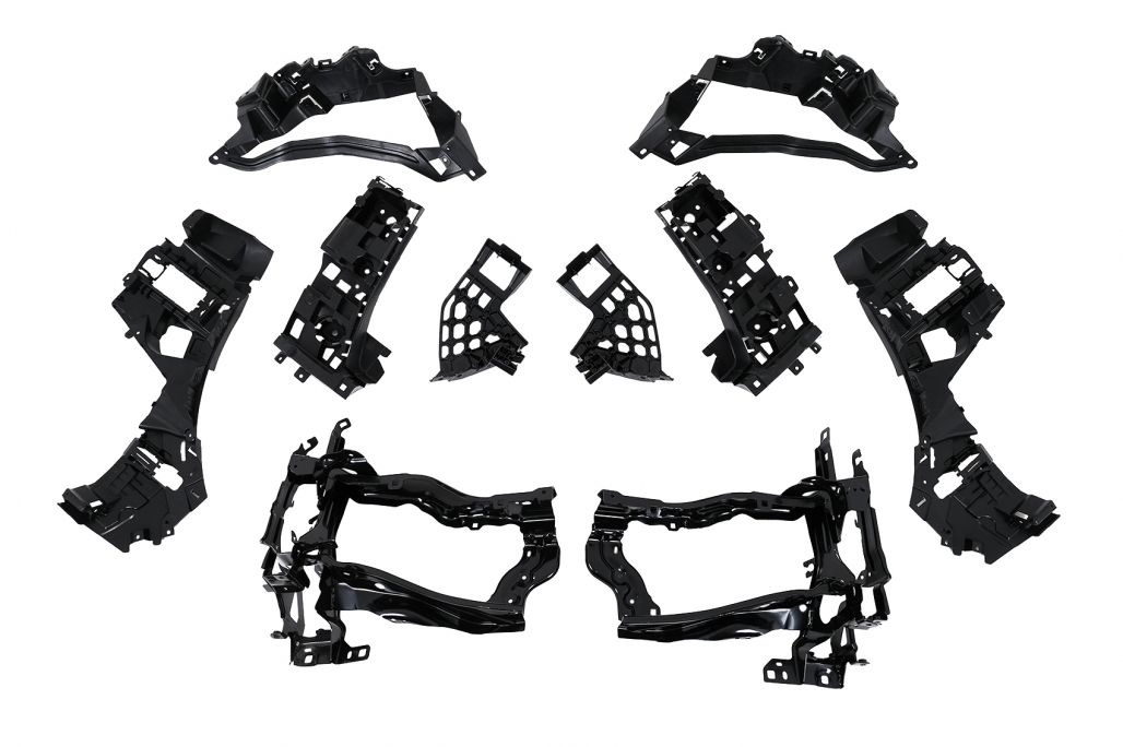 Pachet Exterior Aero BMW X7 G07 (2018-2022) M-Tech Black Knight Design Negru Lucios Performance AutoTuning