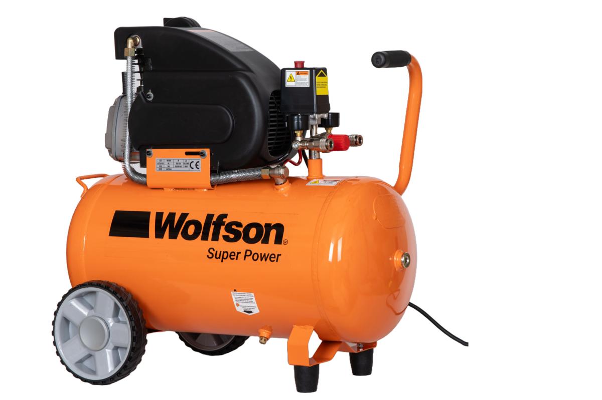 WOLFSON - COMPRESOR AER 50L - 8 BAR PowerTool TopQuality