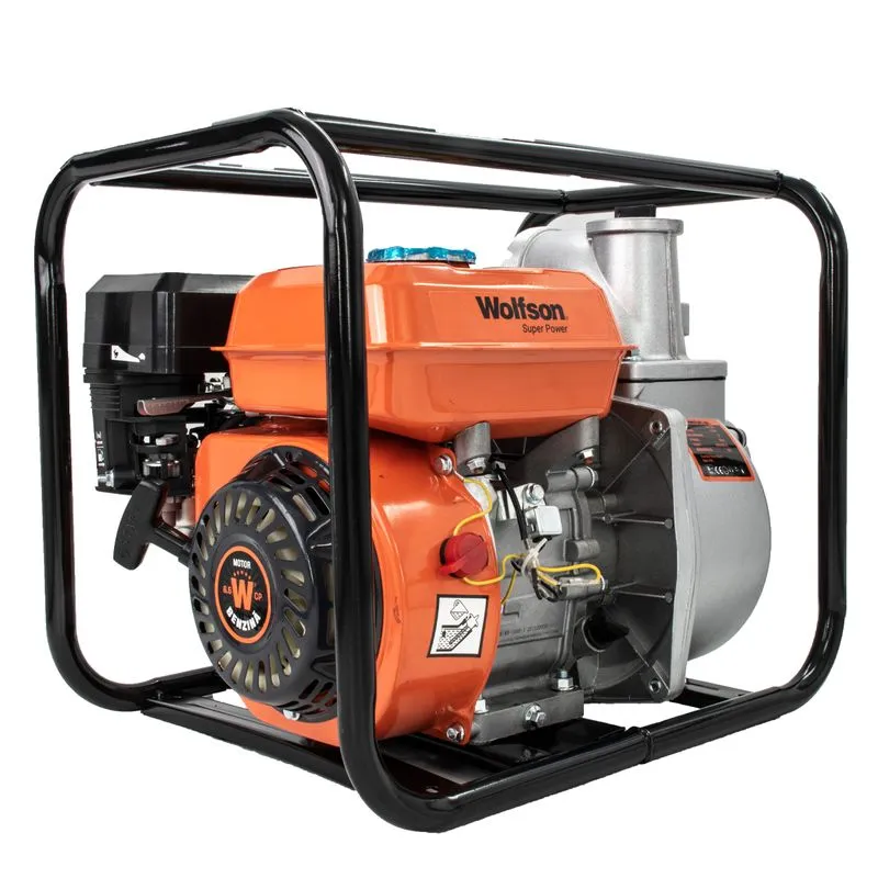 WOLFSON - MOTOPOMPA DE APA WT-30 - BENZINA 6.5 CP PowerTool TopQuality