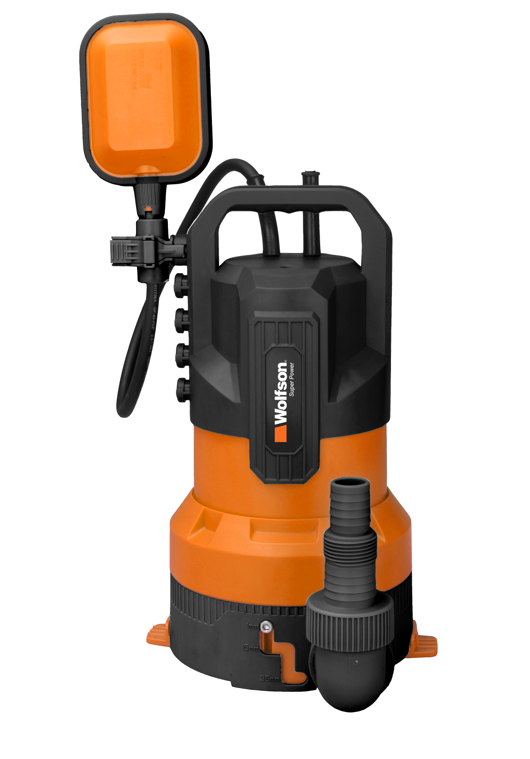 WOLFSON - POMPA APA MURDARA DIN PLASTIC 3 in 1 - 850W PowerTool TopQuality