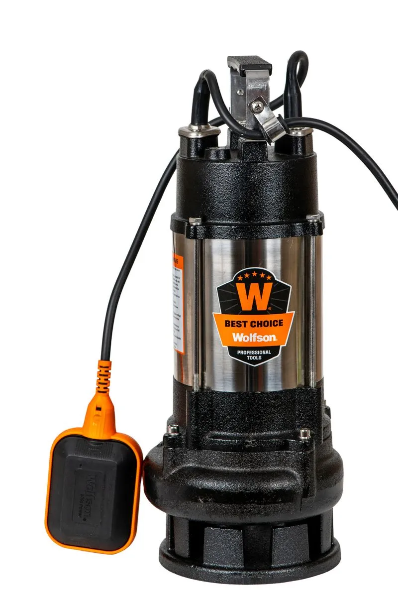 WOLFSON - POMPA SUBMERSIBILA APA MURDARA DW-7500-F PowerTool TopQuality