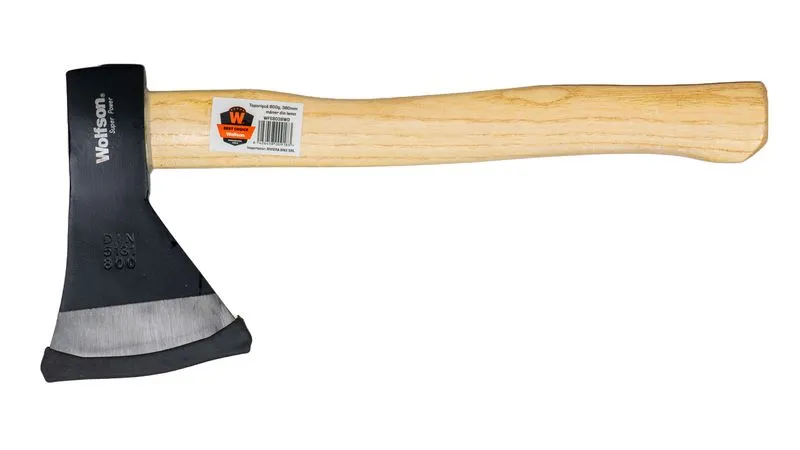 WOLFSON - TOPORISCA 800G 380MM MANER DIN LEMN PowerTool TopQuality