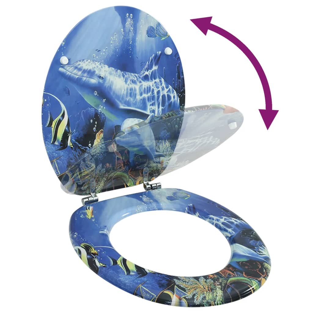 Capac WC, MDF, model delfini GartenMobel Dekor