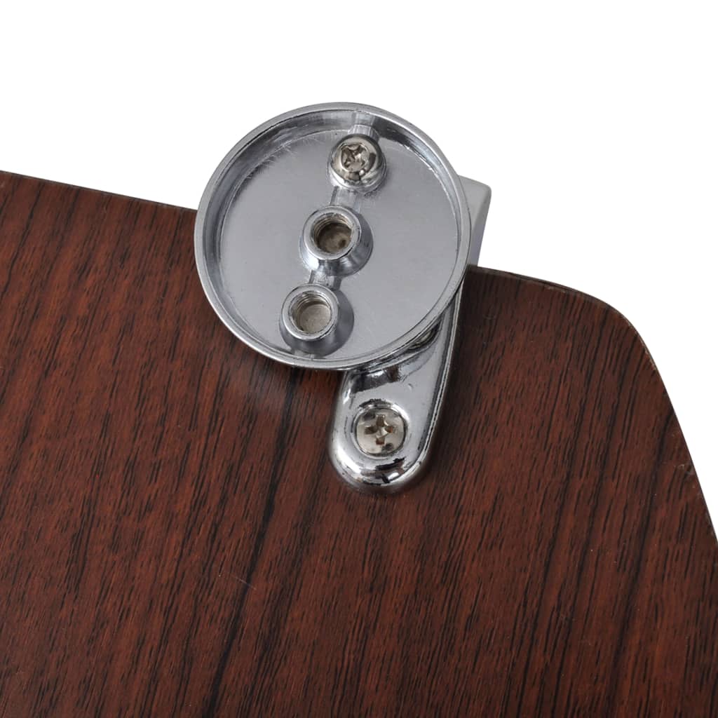 Capac WC, maro, MDF, model simplu GartenMobel Dekor