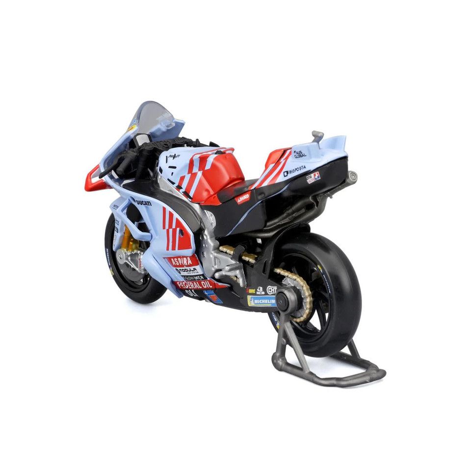 MAISTO MOTOCICLETA METALICA DUCATI DESMOSEDICI GP TEAM GRESINI RACING SCARA 1 LA 18 SuperHeroes ToysZone