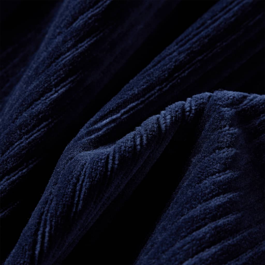 Pantaloni de copii din velur, bleumarin, 92 GartenMobel Dekor