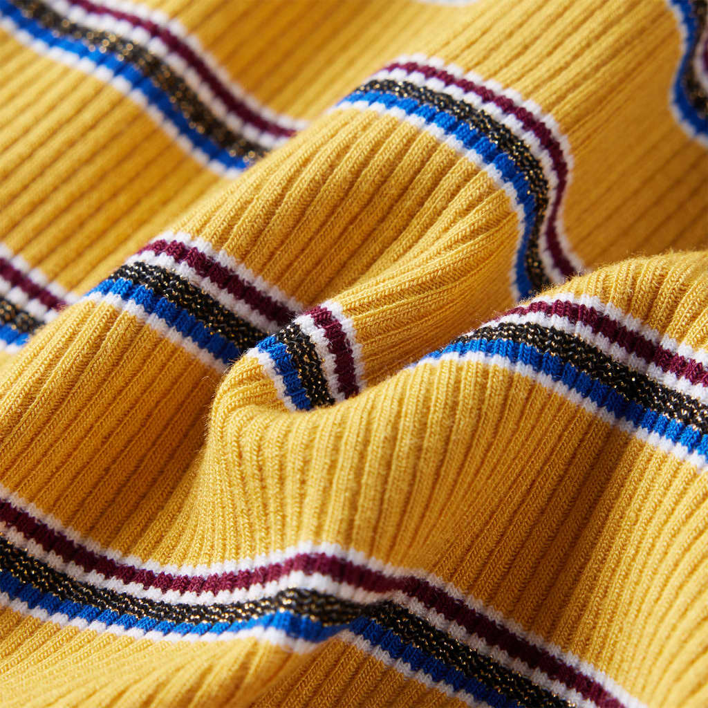 Tricou pentru copii cu mâneci lungi, ocru, 140 GartenMobel Dekor