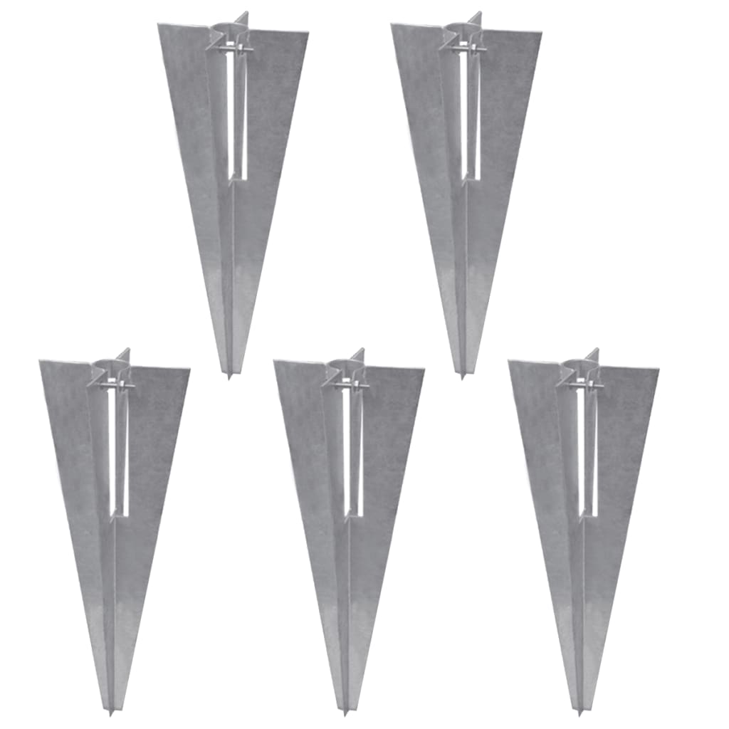 Gard din plasă cu stâlpi și țăruși, 15 x 0,8 m, oțel galvanizat GartenMobel Dekor