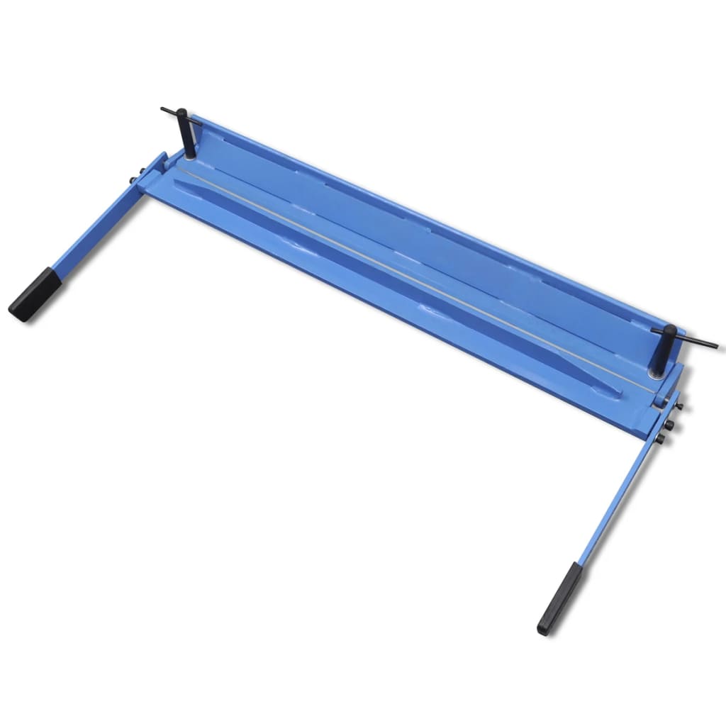 Mașină de fălțuit foi de tablă, operare manuală, 930 mm GartenMobel Dekor