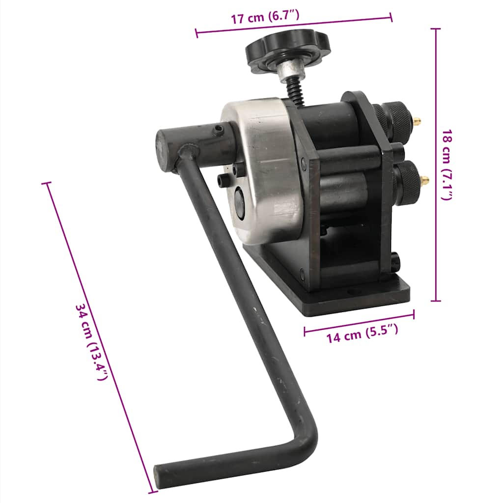 Mașină manuală de îndoit bare GartenMobel Dekor