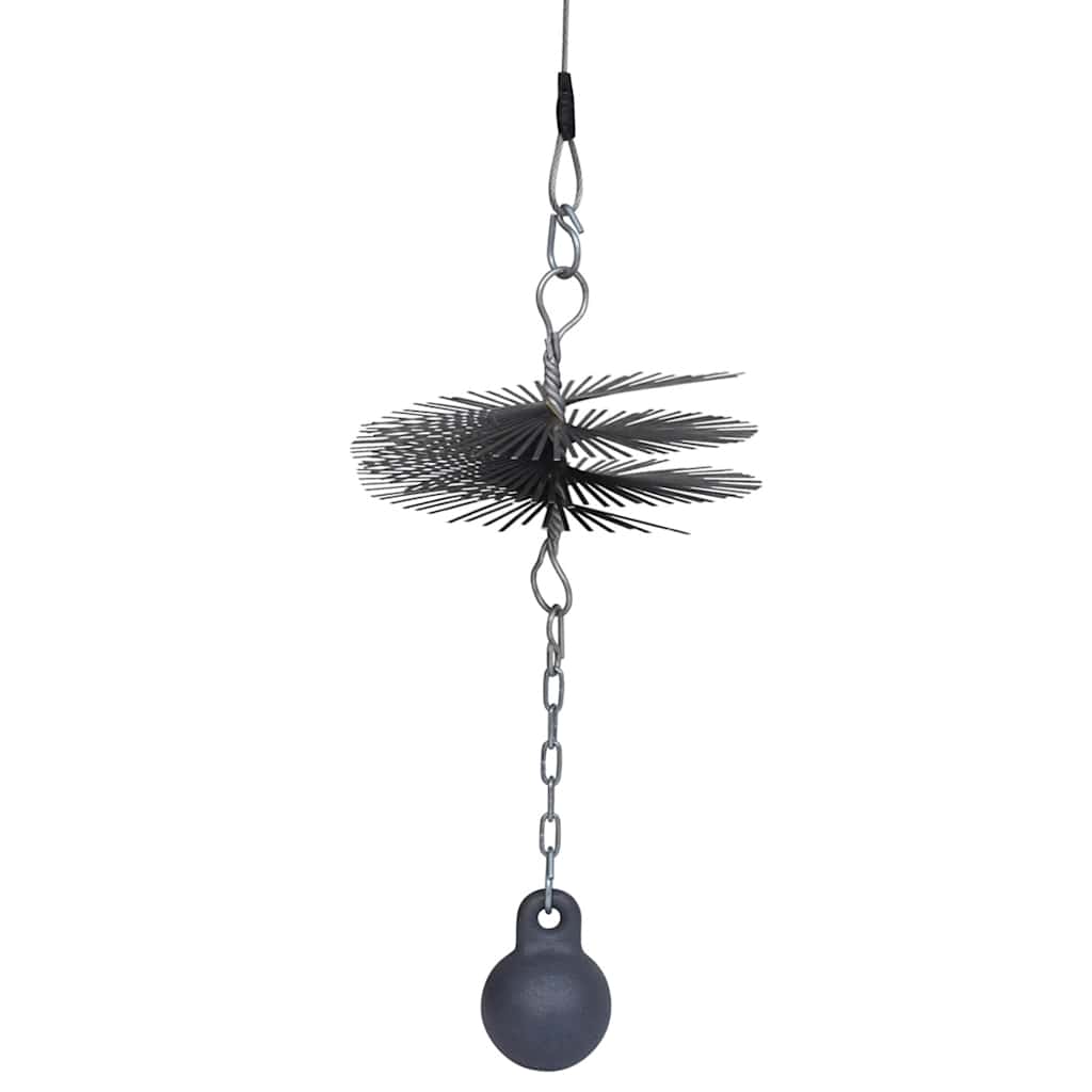 Perie Rotundă pentru Curățat Coșul de Fum Diametru 25 cm GartenMobel Dekor