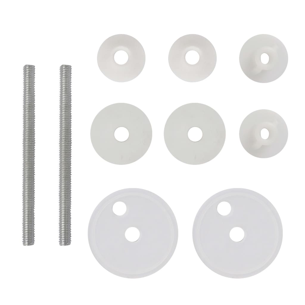 Scaun de toaletă cu capac din MDF, design din porțelan GartenMobel Dekor