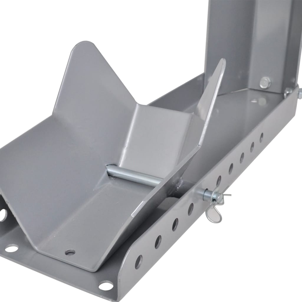 Suport roată pentru motocicletă, 10 orificii GartenMobel Dekor