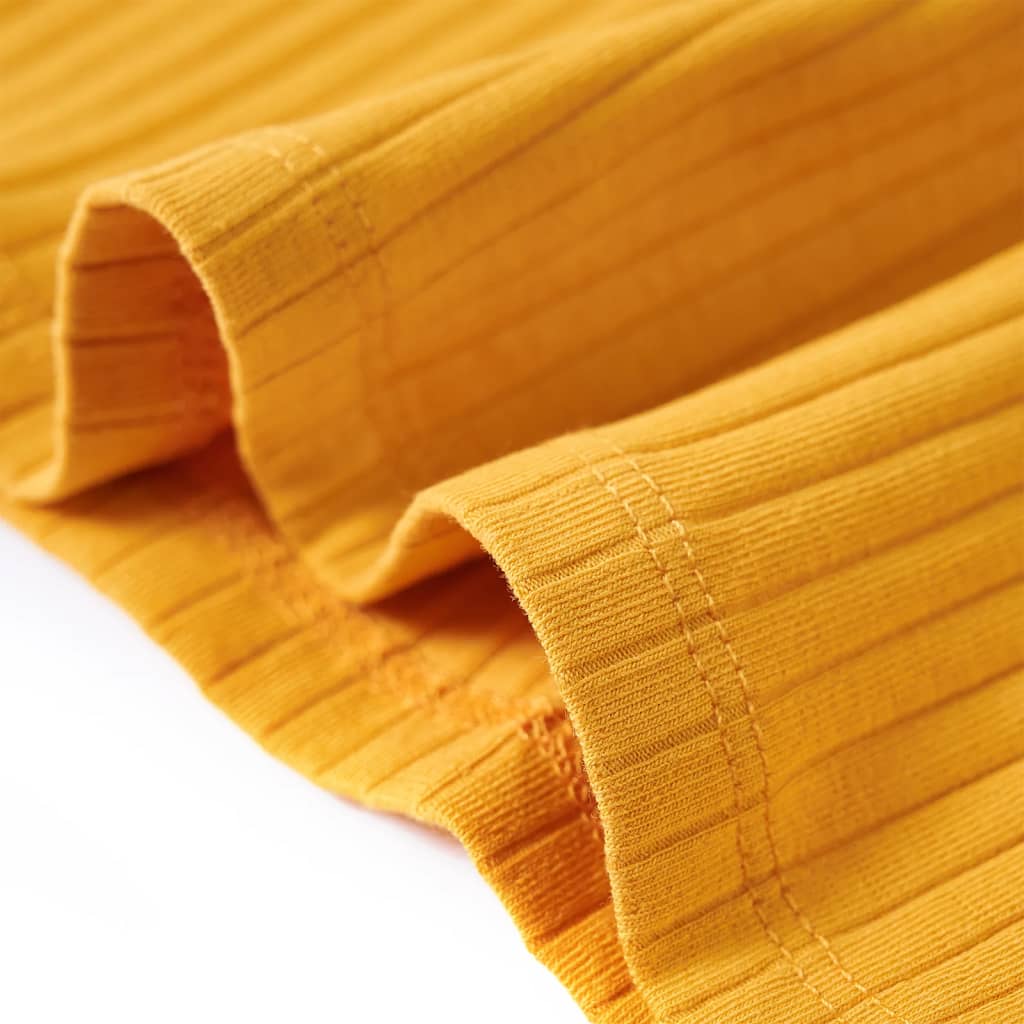 Tricou pentru mâneci lungi pentru copii, ocru, 116 GartenMobel Dekor