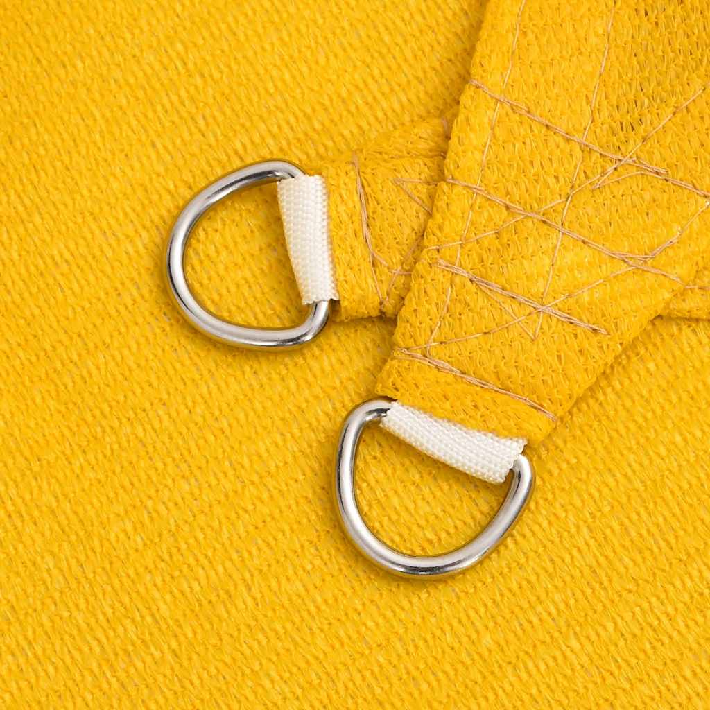 Pânză parasolar galben dreptunghiular 2x3,5 m HDPE 160 g/m² GartenMobel Dekor